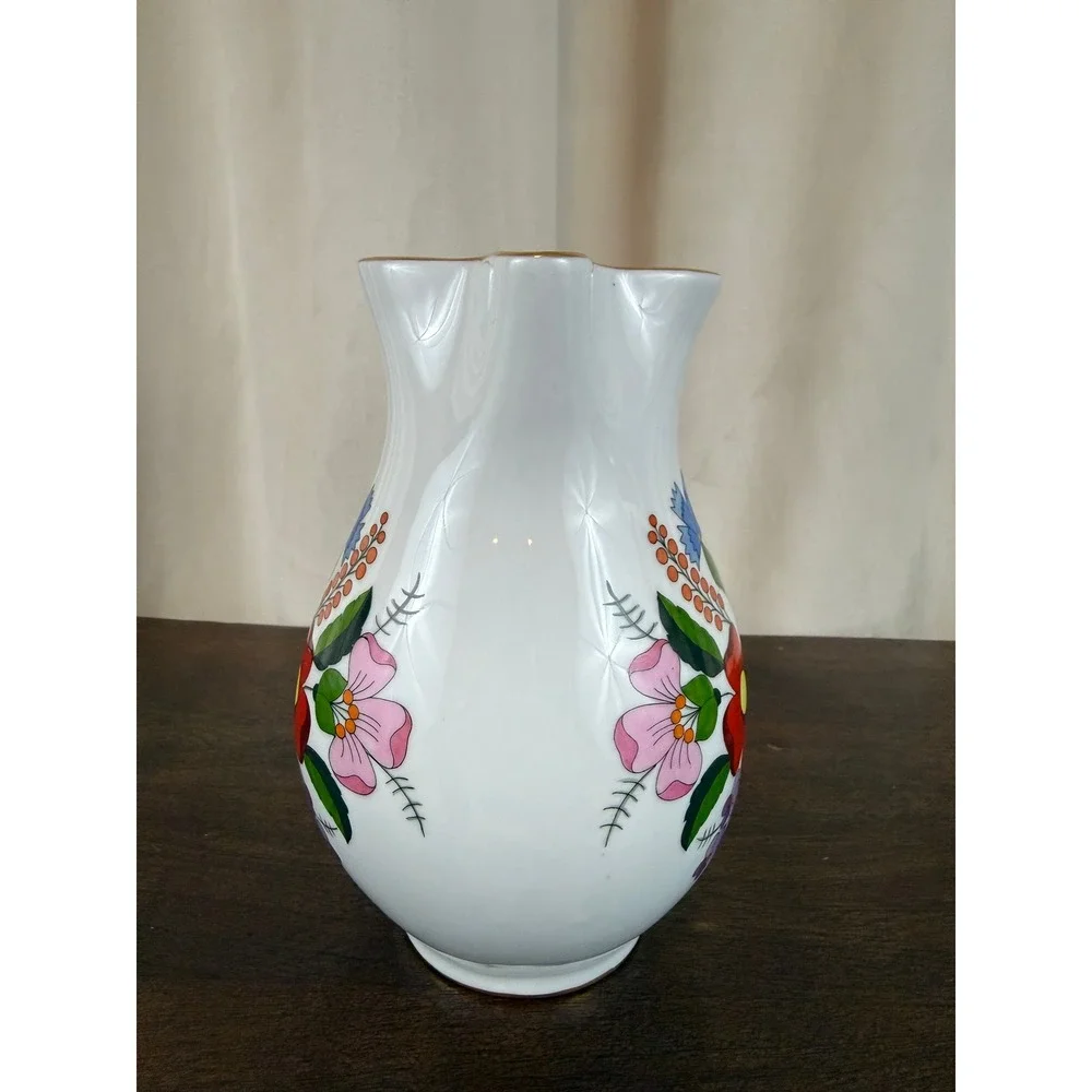 Kalocsa Hungary Handpainted MCM Floral 7